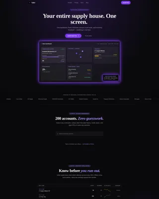 Plumbing Wholesale Vertical SaaS Reviews Website Template