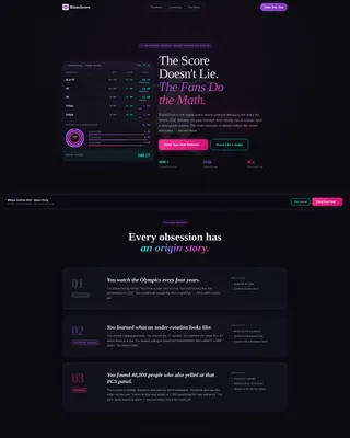 Specialist Figure Skating Professional Website Template