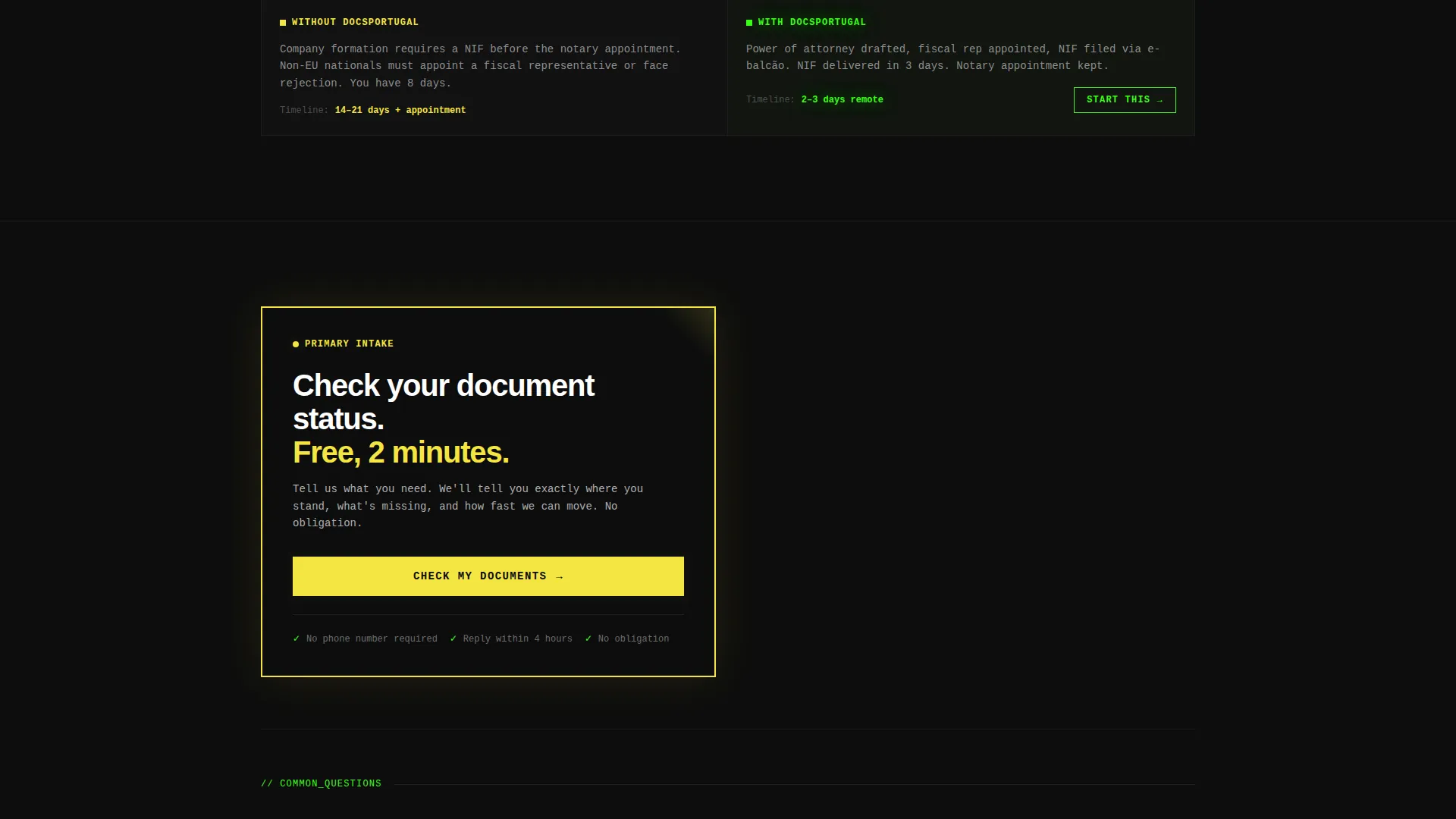 Brutalist Documentation Landing Page Template