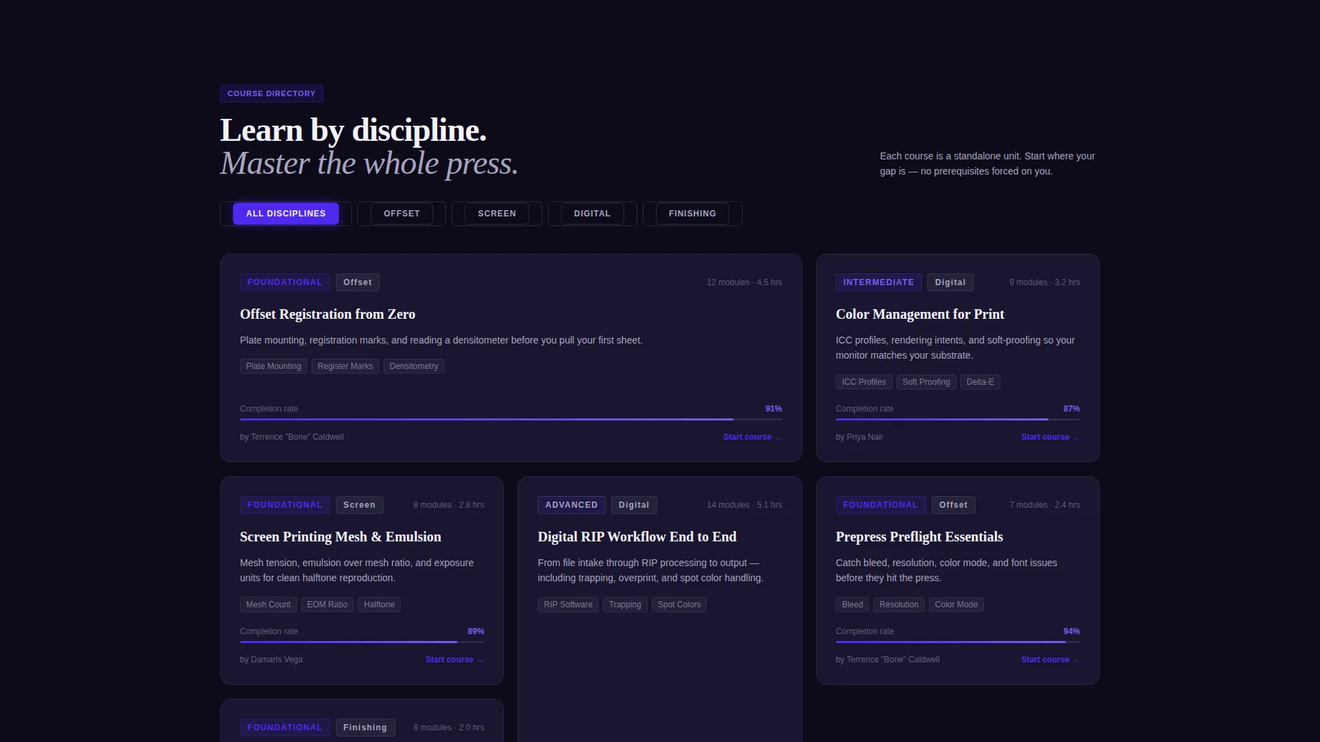 Printing Digital Presence Professional Website Template
