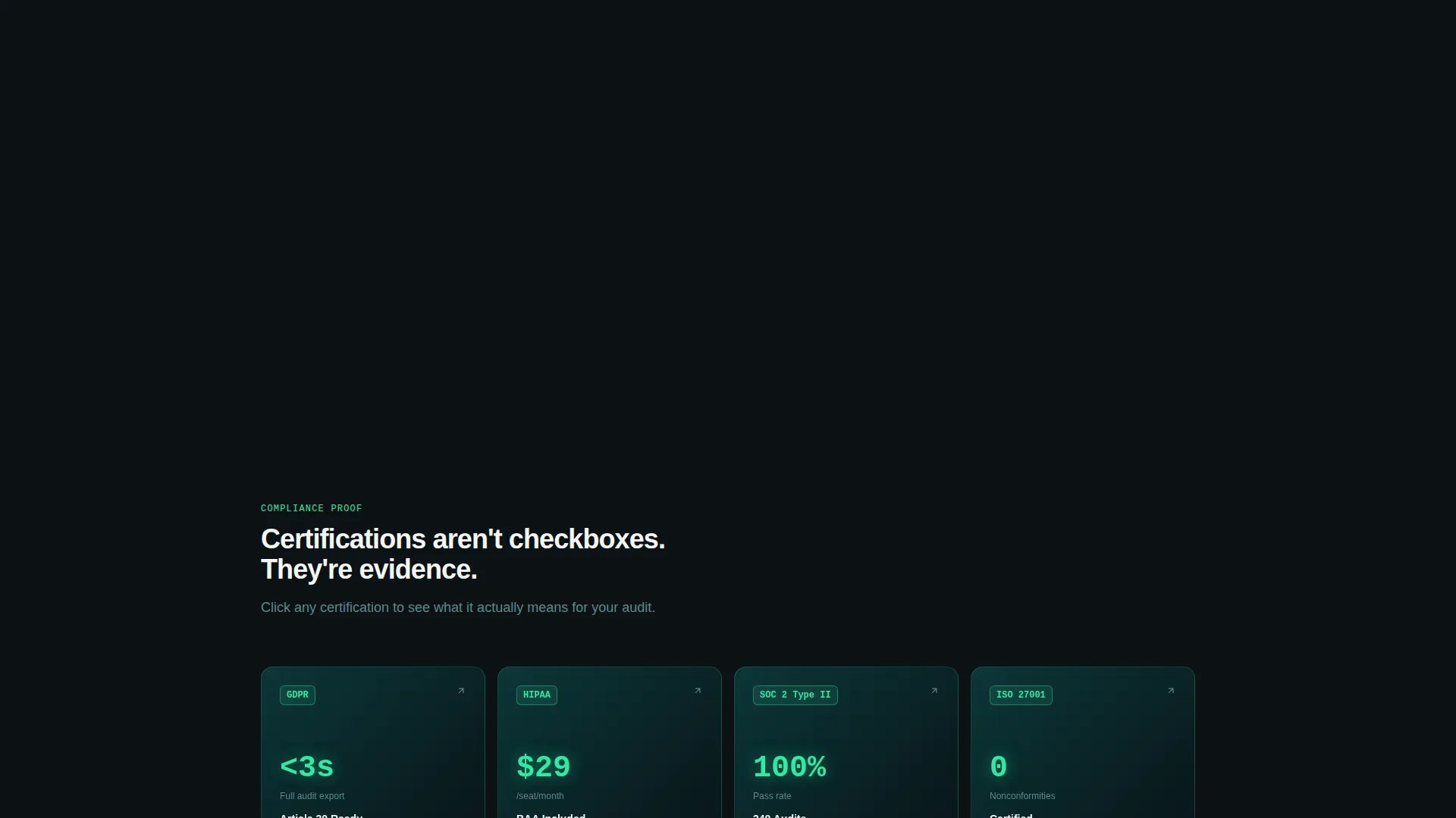 Encrypted Privacy-First CRM Landing Page Template