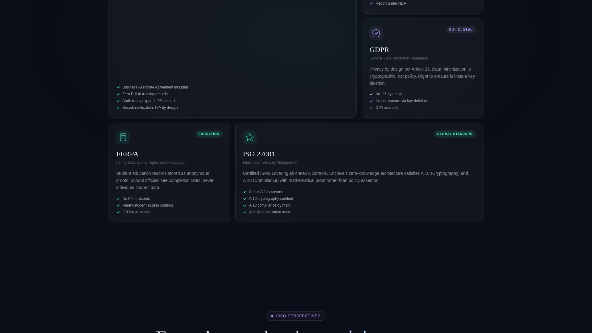 Privacy-First Enterprise Software Premium Privacy Policy Website Template