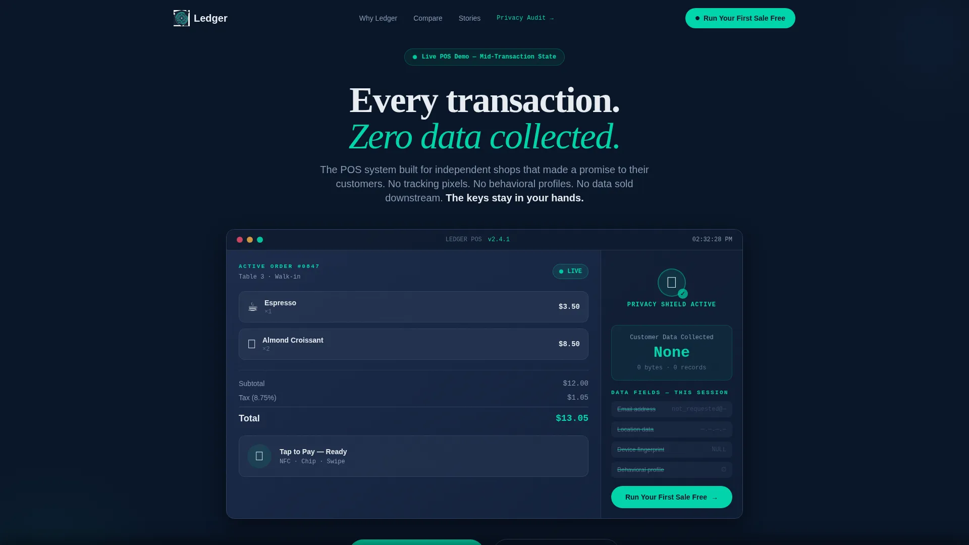 Privacy-First Enterprise Software Complete Privacy Policy Website Template
