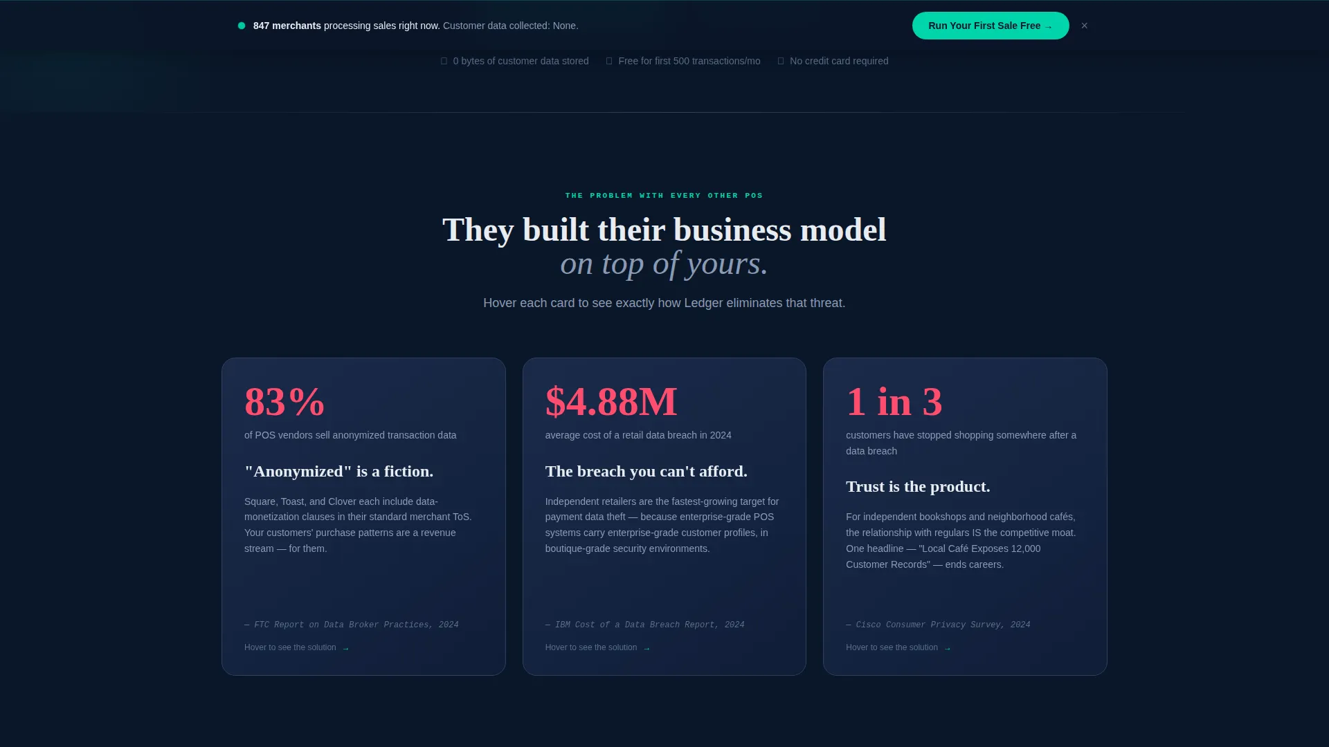 Privacy-First Enterprise Software Complete Privacy Policy Website Template