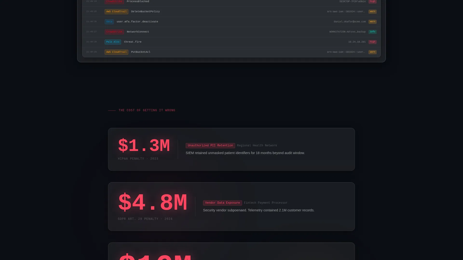 Privacy-First Enterprise Software Advanced Privacy Policy Website Template