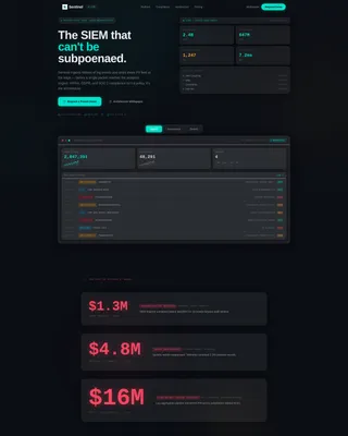 Privacy-First Enterprise Software Advanced Privacy Policy Website Template