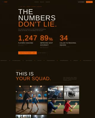 Handball Advanced Booking Website Template
