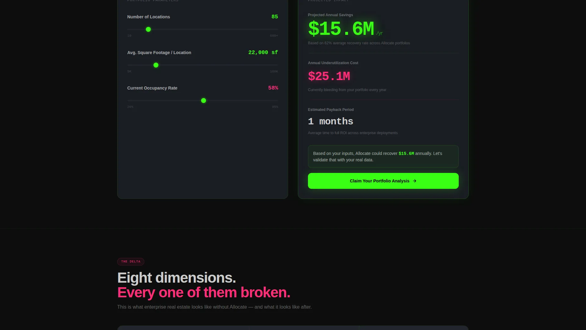 PropTech Startup Cost Calculator Website Template