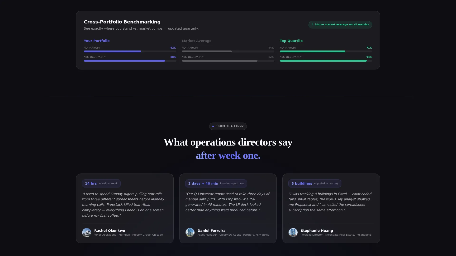 PropTech Startup Portfolio Website Template