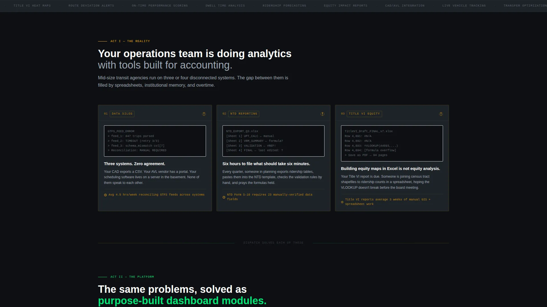 Intelligent Logistics Booking Landing Page Template