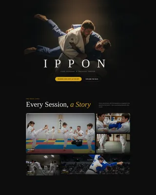 Judo Professional Website Template