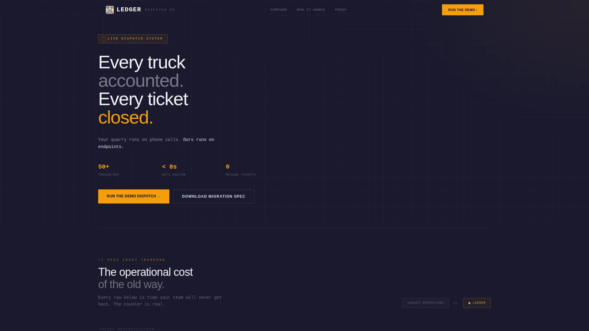 Quarry Vertical SaaS Specialist Booking Website Template