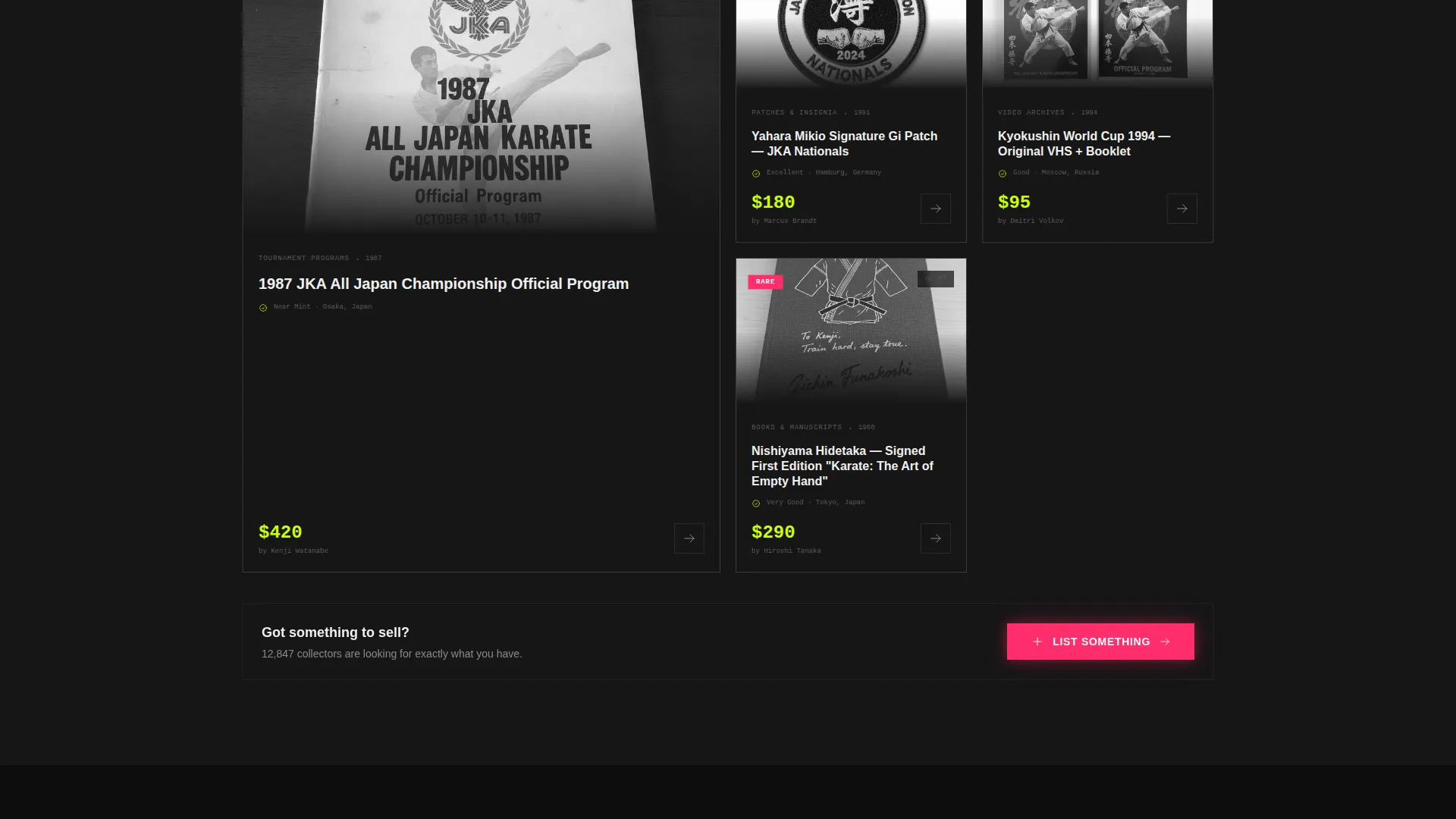 Elite Karate Community & Marketplace Landing Page