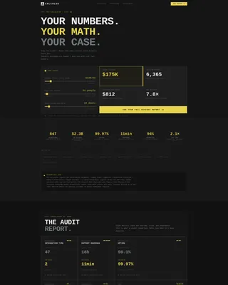 Brutalist ROI | Free Website Template | Rocket