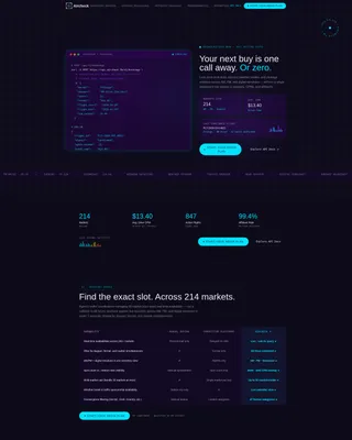 Radio Booking Landing Page Template for Media Buyers