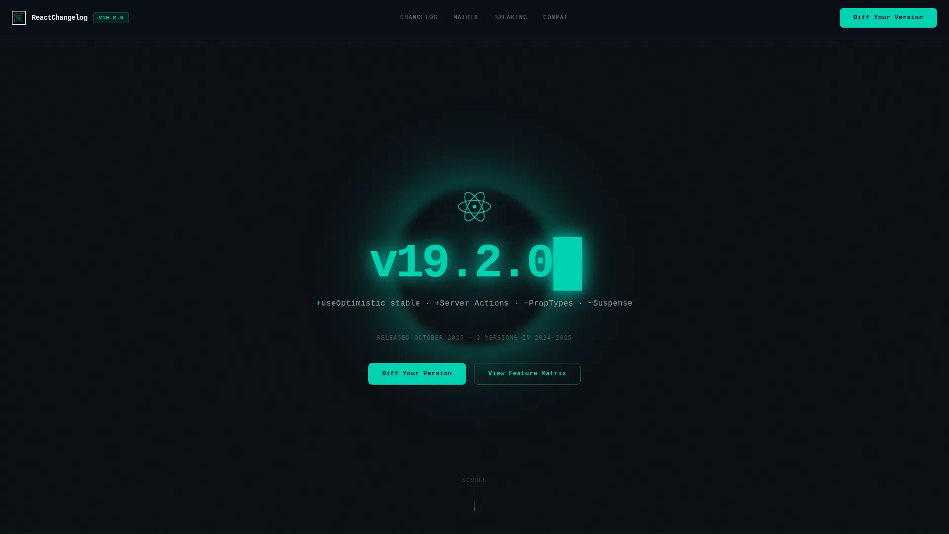 Powerful React | Free Website Template | Rocket