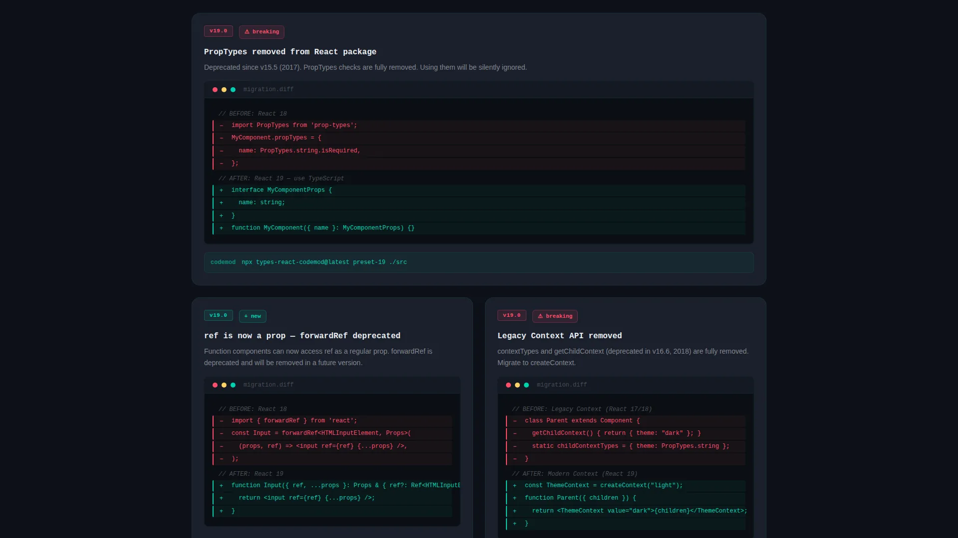 Powerful React | Free Website Template | Rocket