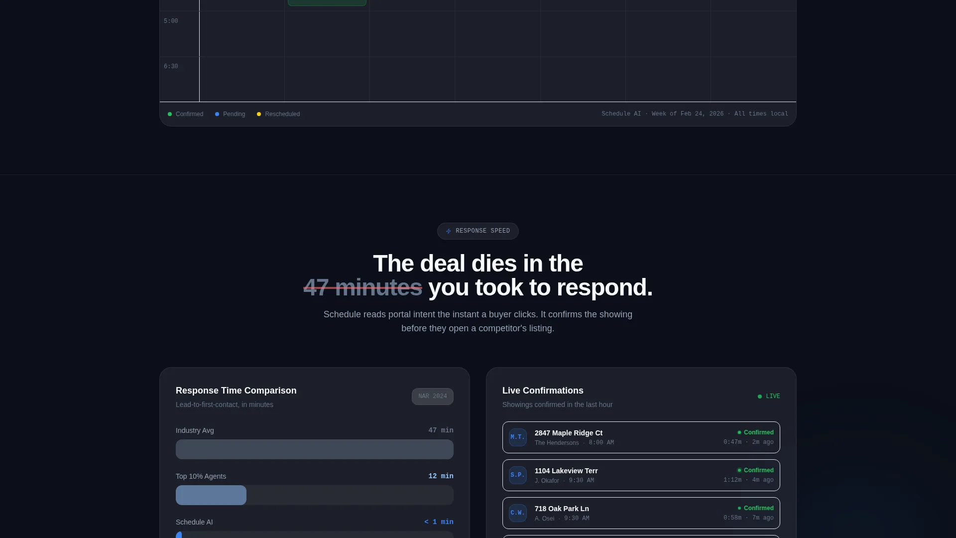 AI for Real Estate Booking Website Template