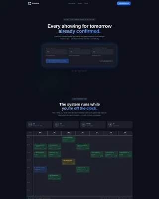 AI for Real Estate Booking Website Template