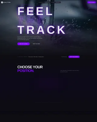 Luge Community Landing Page Template