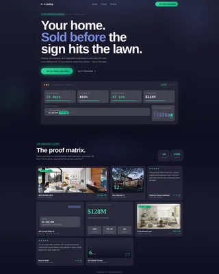Real Estate Agency Portfolio Website Template