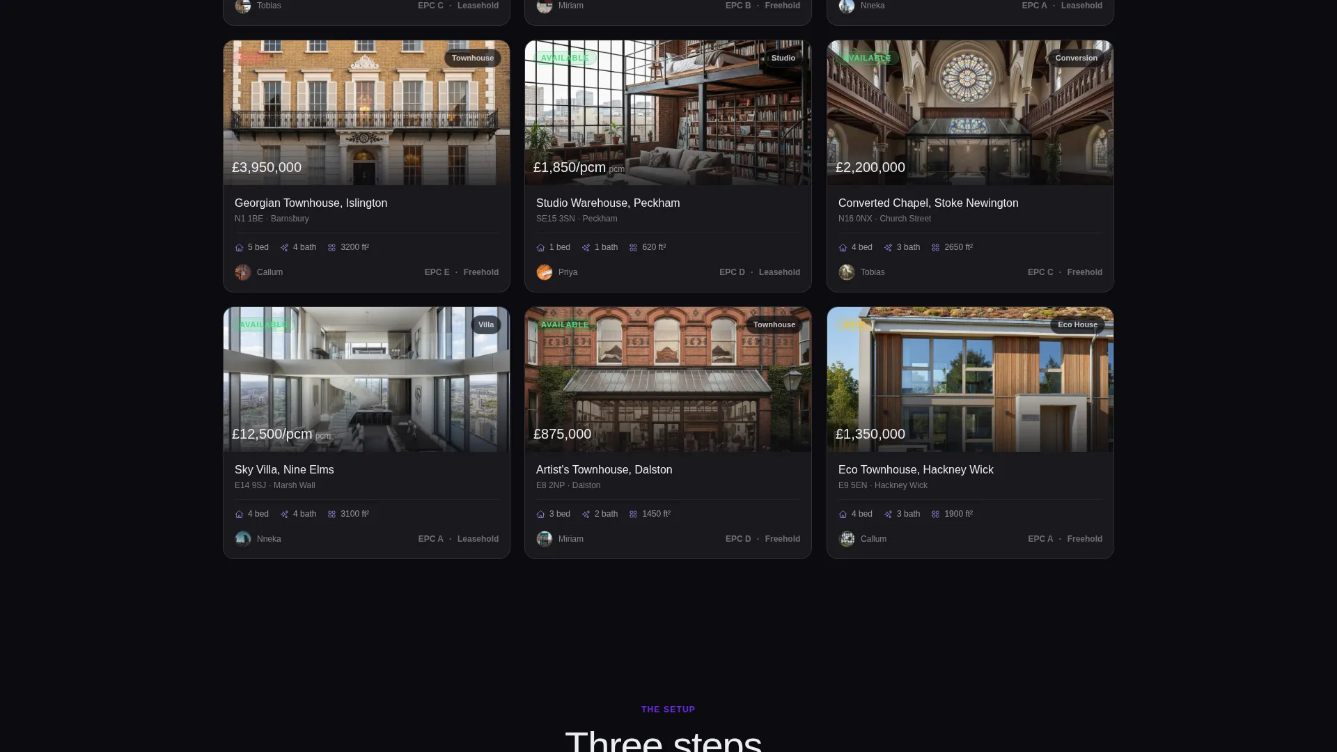 Real Estate Agency Expert Professional Website Template