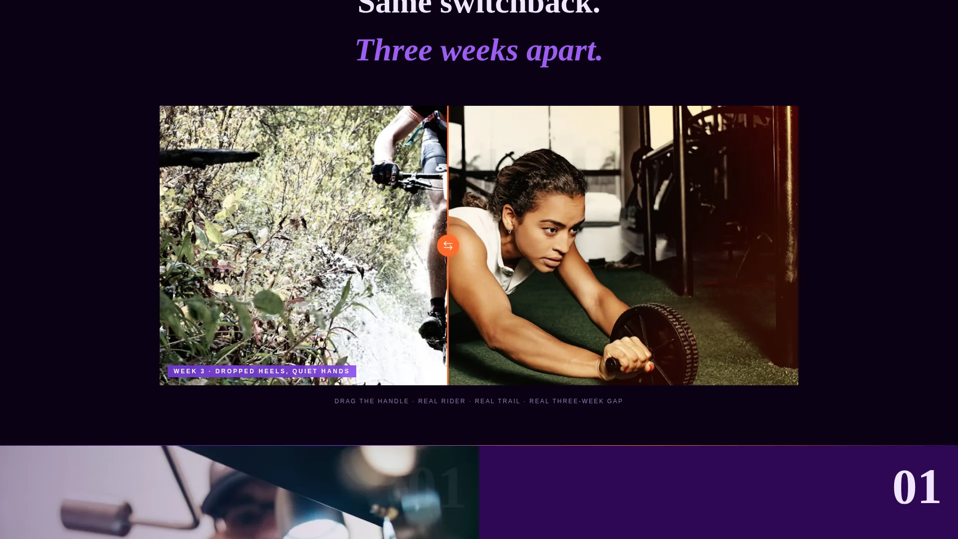 Mountain Biking Academy Landing Page Template