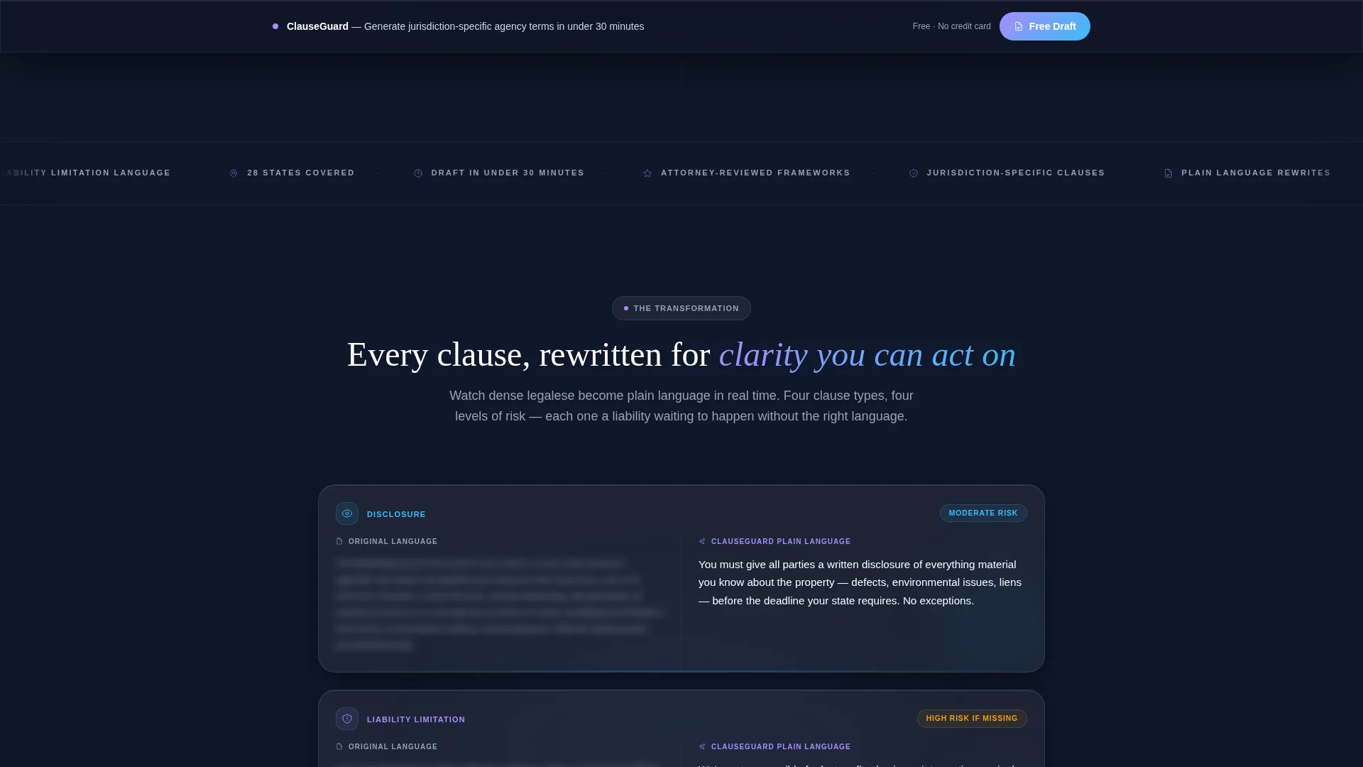 Real Estate Agency Cost Calculator Website Template