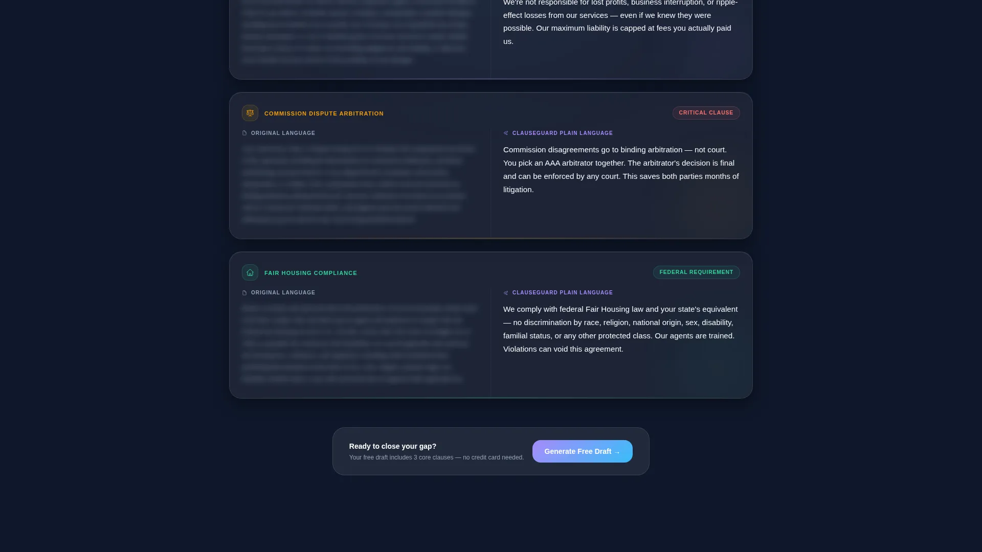 Real Estate Agency Cost Calculator Website Template