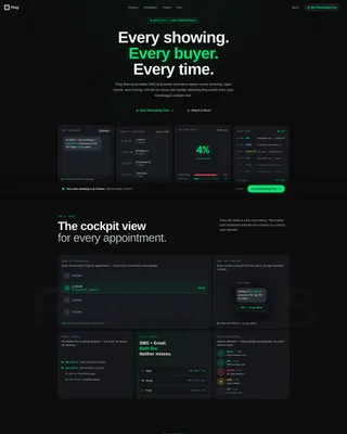 Real Estate Appointment Reminder Landing Page Template