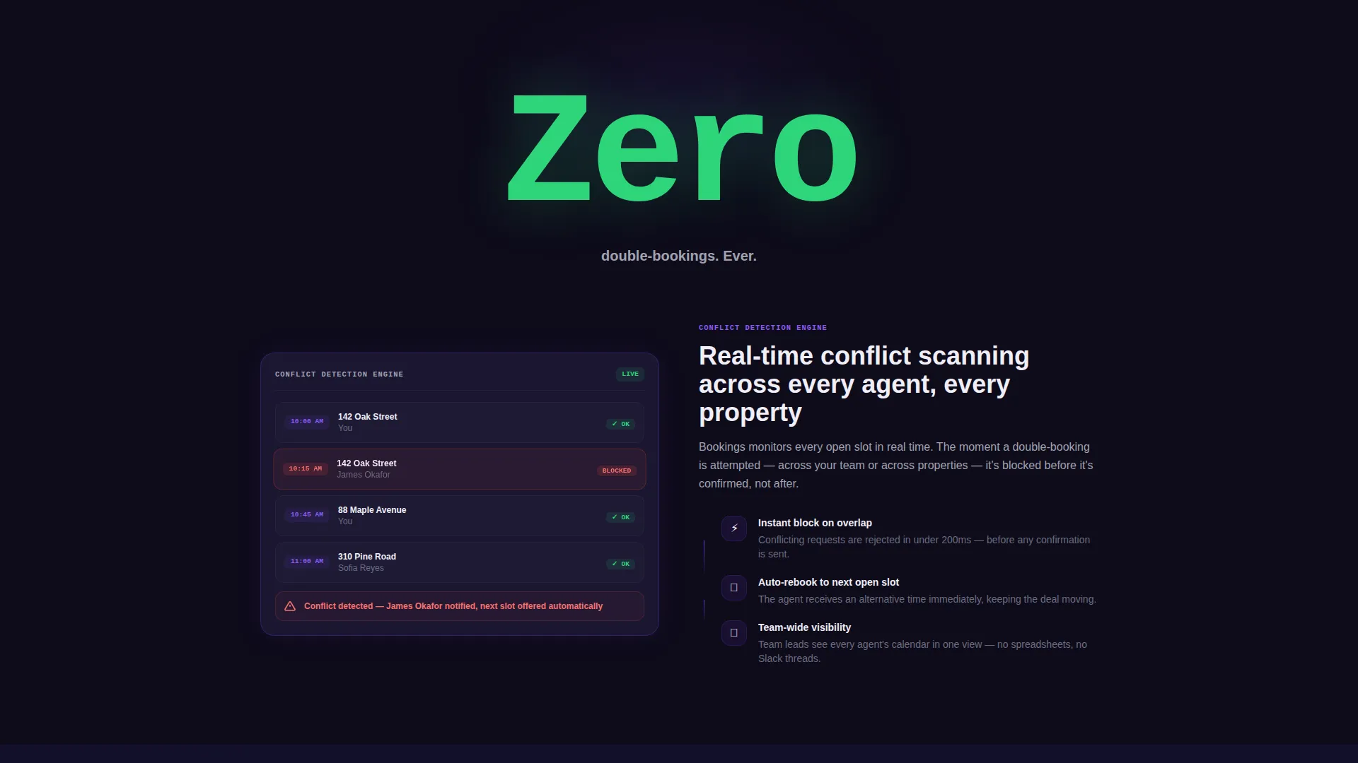 Real Estate Scheduling Landing Page Template