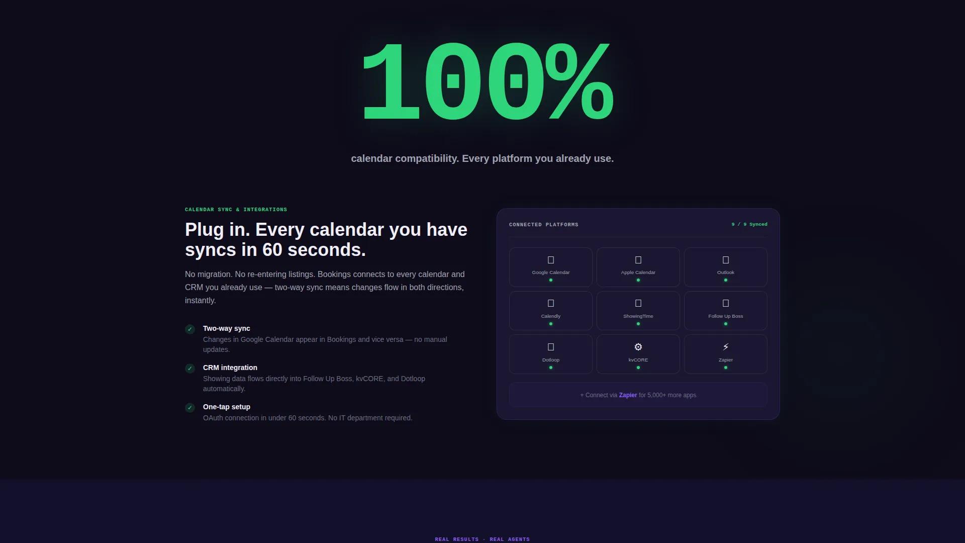 Real Estate Scheduling Landing Page Template