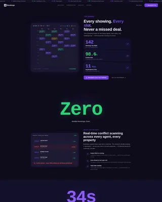 Real Estate Scheduling Landing Page Template