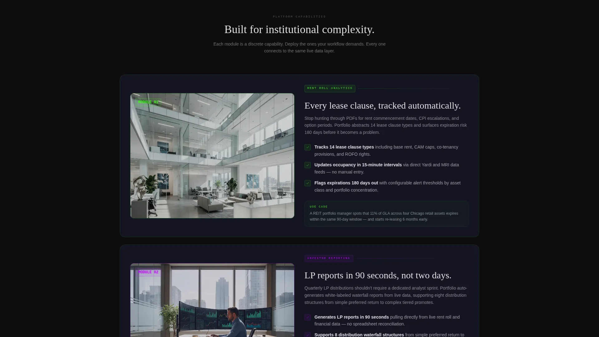 Powerful Asset Management Landing Page Template