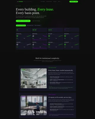 Powerful Asset Management Landing Page Template