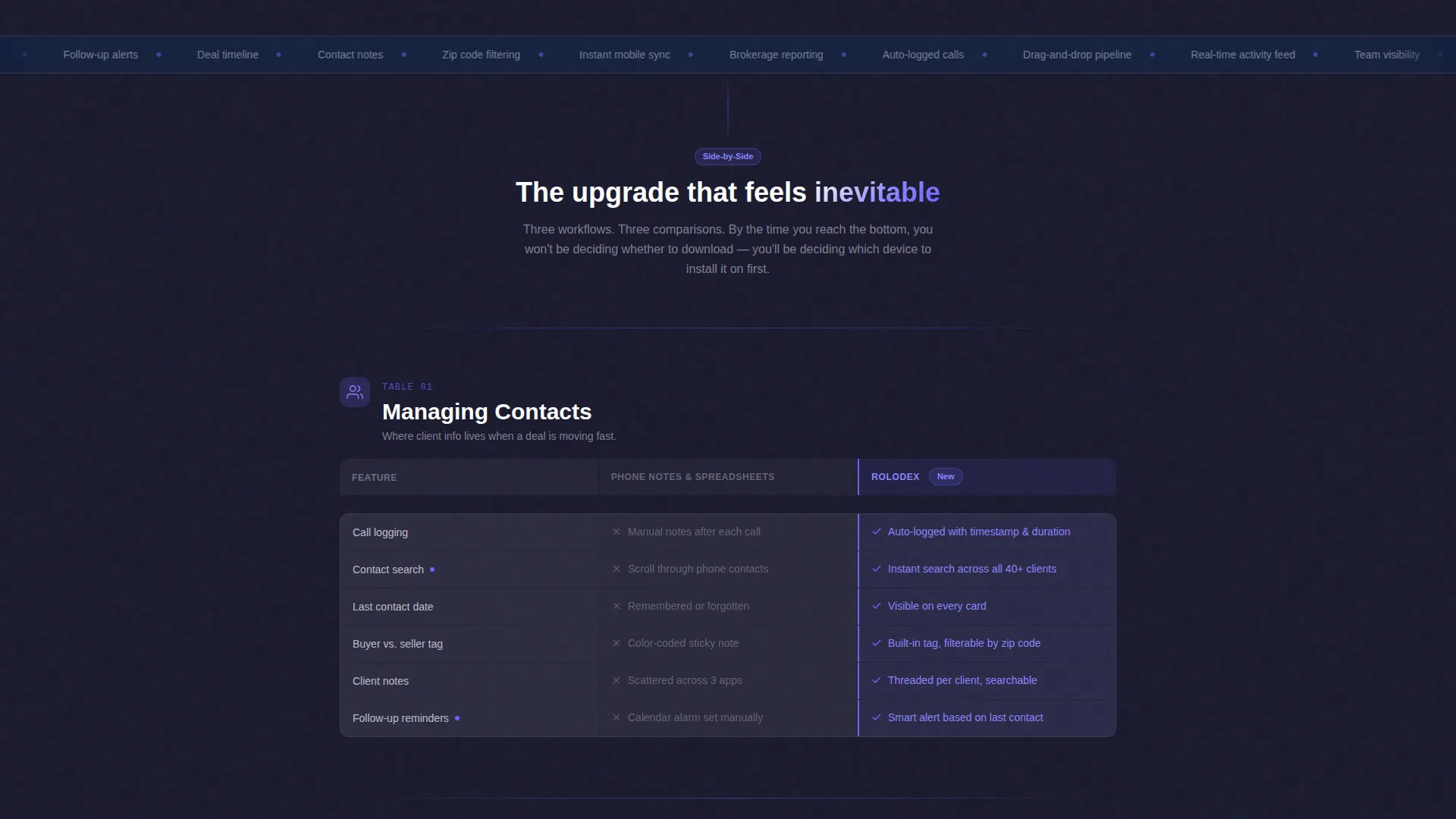Real Estate Client Management Landing Page Template
