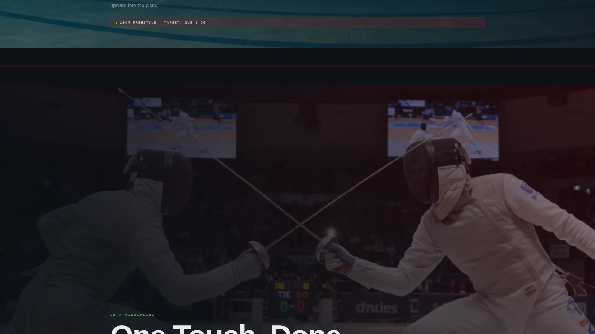Community Landing Page Template | Ruby & Chrome