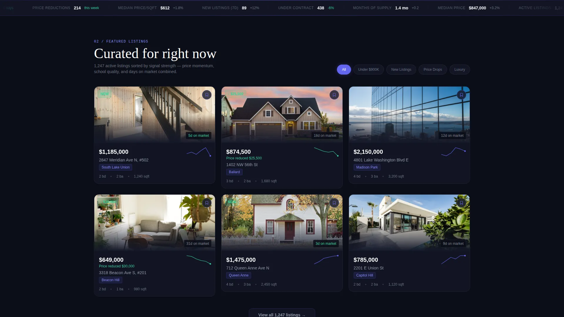 Real Estate Directory Landing Page Template
