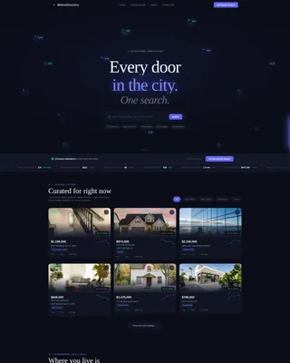Real Estate Directory Landing Page Template