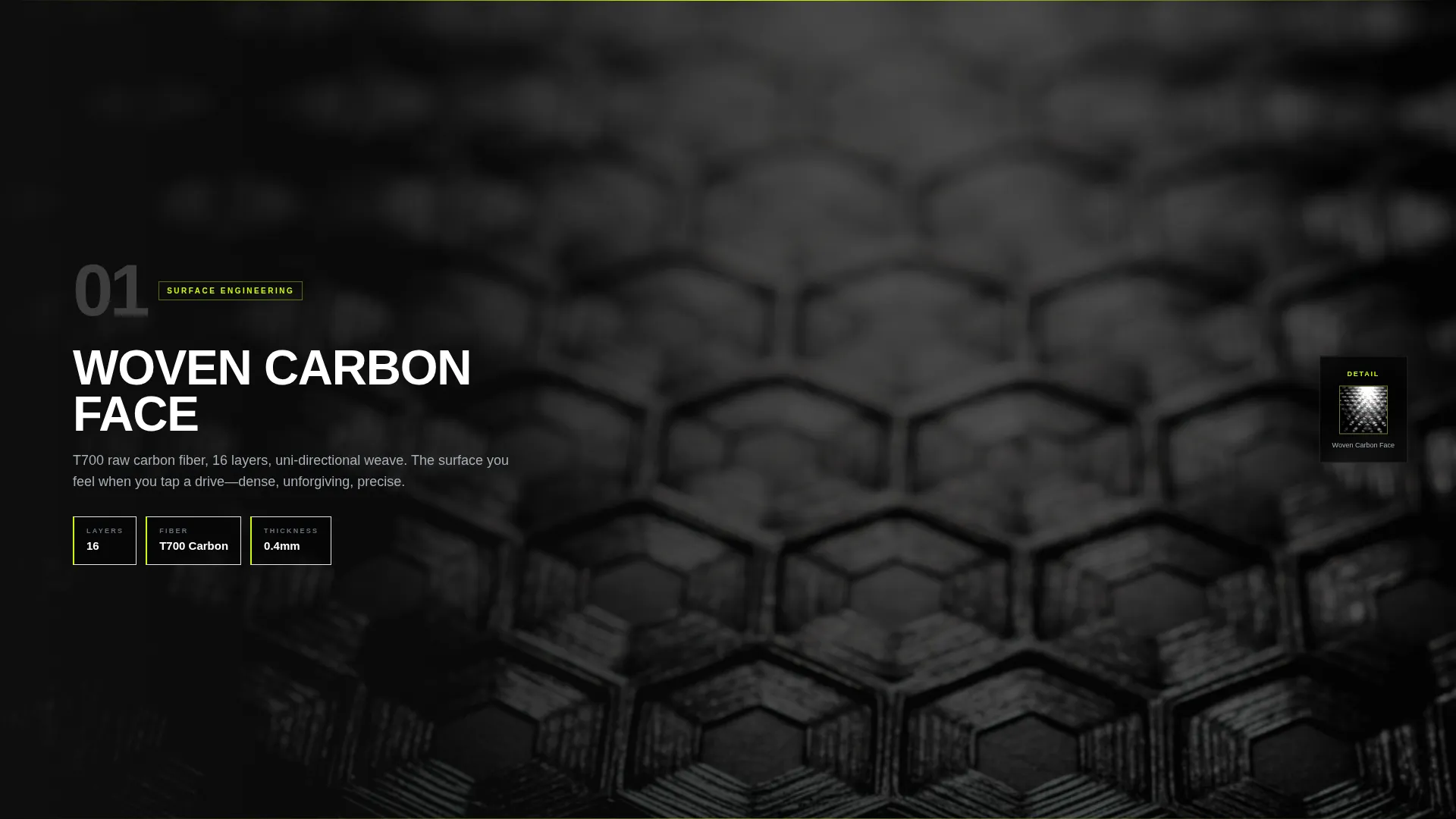 Pickleball Landing Page Template | Carbon Series