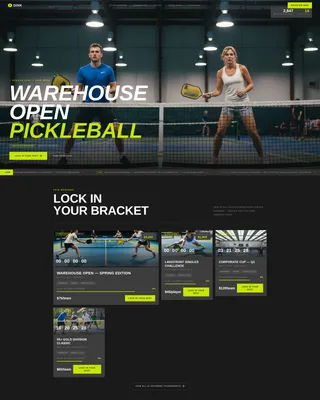 Powerful Paddle Sports Landing Page Template