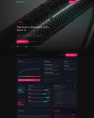 Road Cycling Coaching Landing Page Template