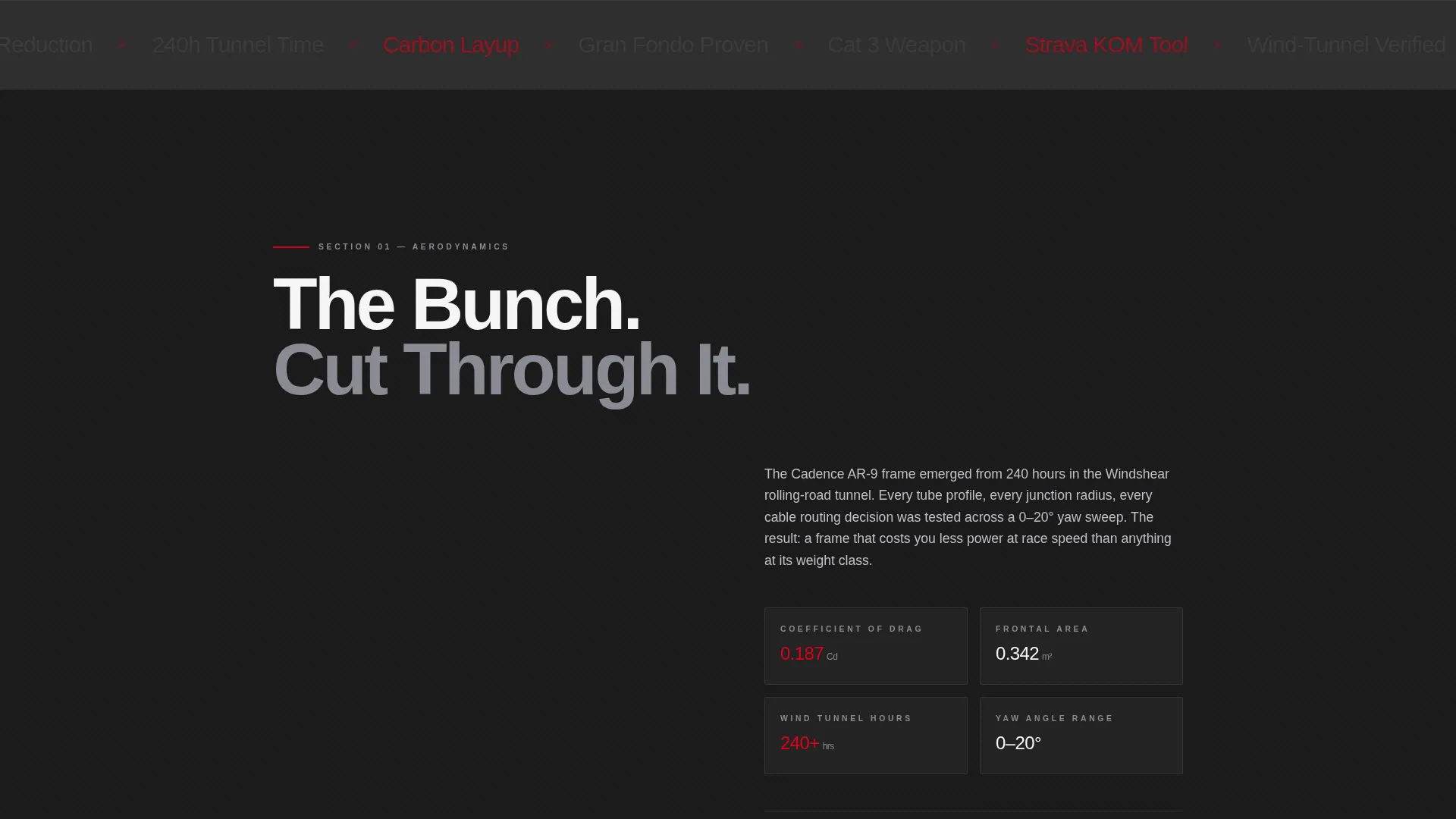 Unstoppable Road Cycling Landing Page Template