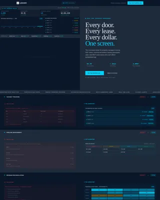 Real Estate Inventory Management Landing Page