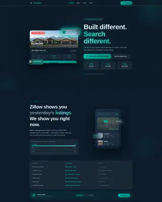 High-Converting Property Landing Page Template