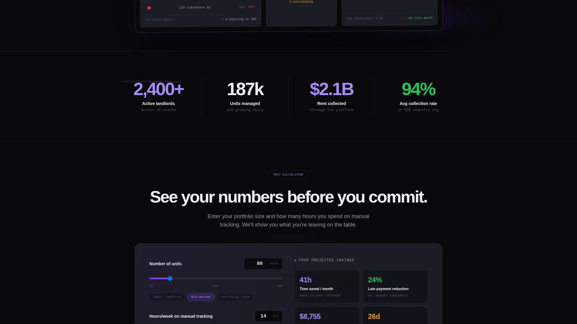 Property Management Landing Page Template