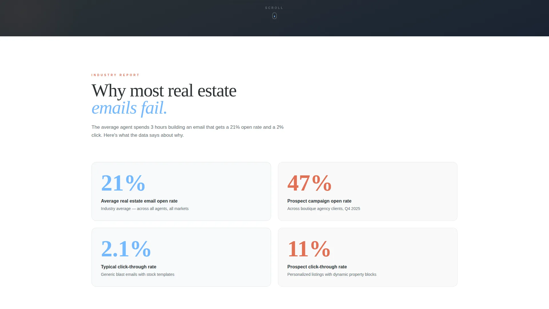 Premium Agent Directory Landing Page Template