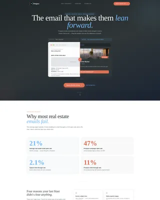 Premium Agent Directory Landing Page Template