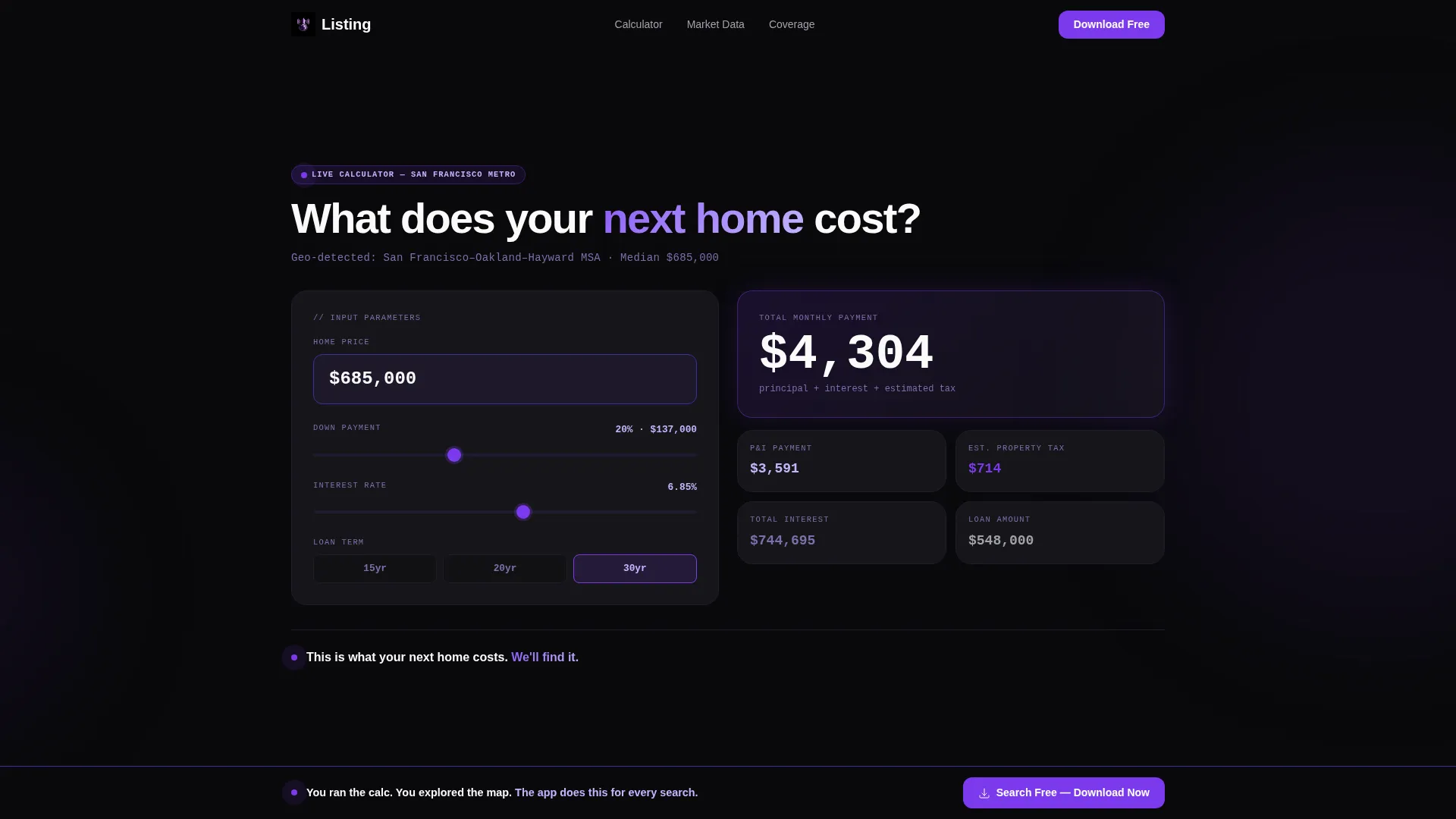 Robust Compliance Management Landing Page Template