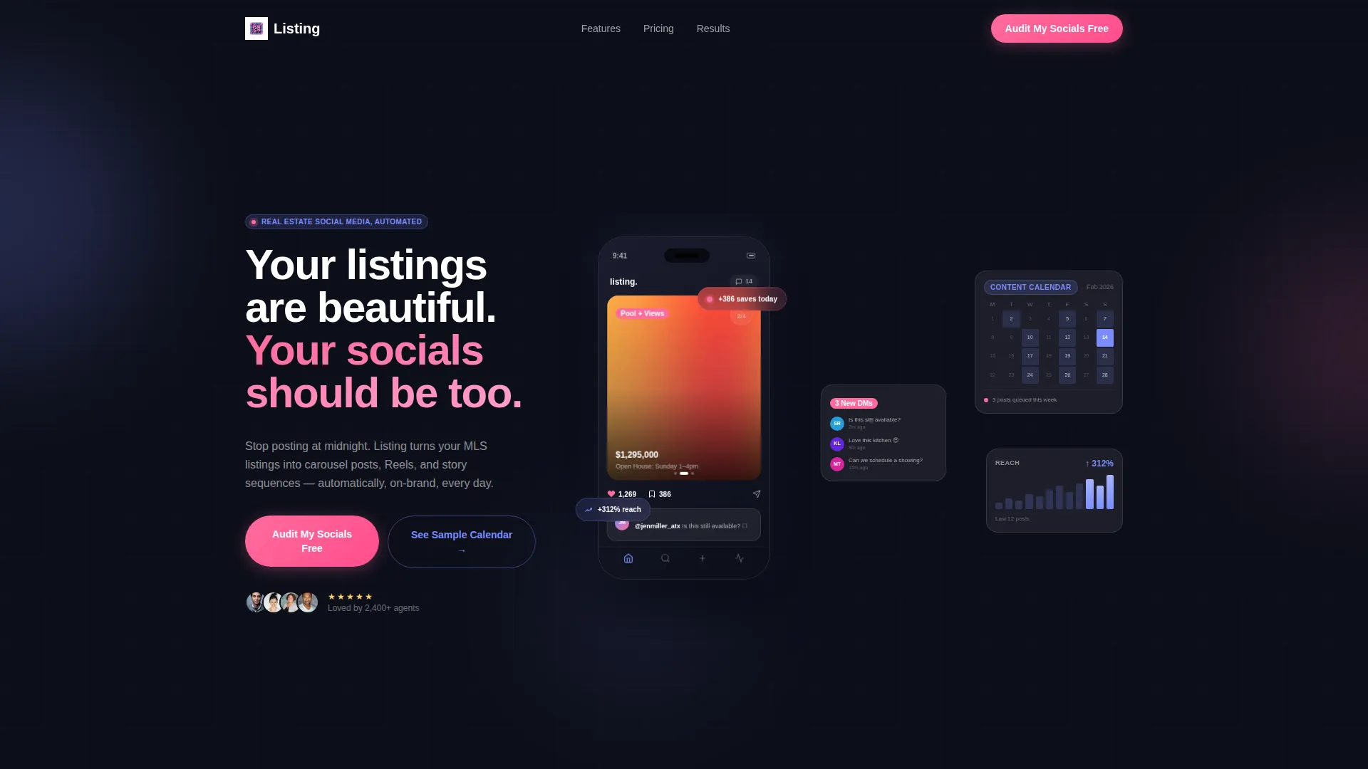 Stunning Realestate Landing Page Template
